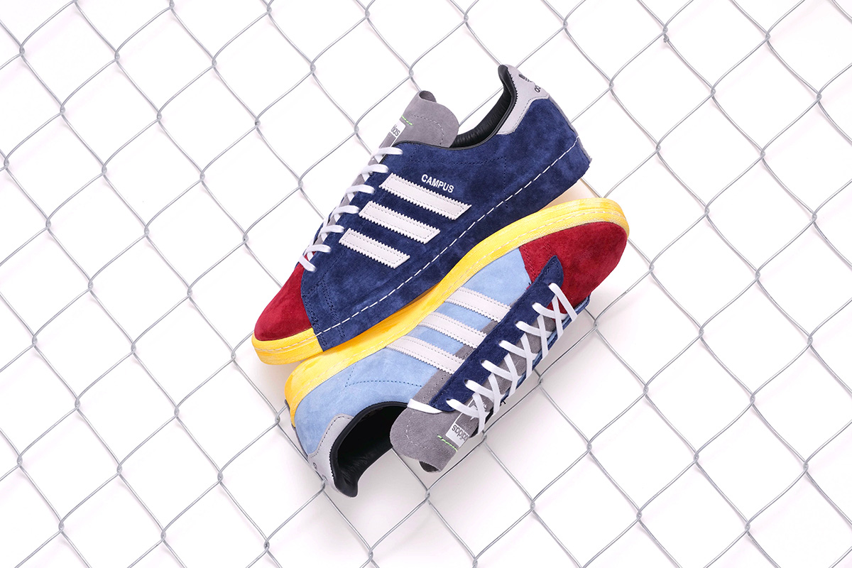 adidas CAMPUS 80S SH MITA “RECOUTURE x mita sneakers” “CONSORTIUM ...